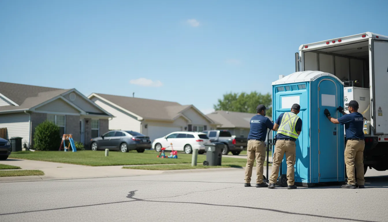 Standard Porta Potty Rentals in Elgin, IL near me